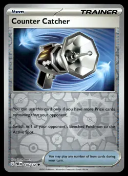 Counter Catcher 160/182 Uncommon Paradox Rift Pokemon Reverse Holo NM - Image 1