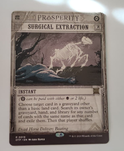 MtG Surgical Extraction (OTP-0019) Rare Showcase English MINT - Image 1