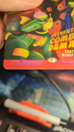 DARKNESS Showcase Foil Misprint - Edge of Eternities MTG Magic: the Gathering - Image 2