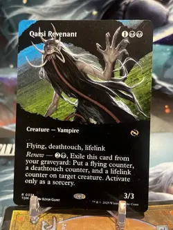 MTG | Qarsi Revenant (0338 - Borderless) [Tarkir: Dragonstorm] NF - Image 1