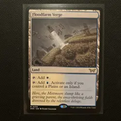 MTG Floodfarm Verge DSK Rare Normal #259 - Image 1
