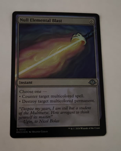 MtG Null Elemental Blast (MH3-0012) Uncommon Foil English MINT - Image 1