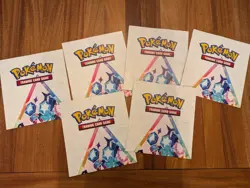 Pokemon Lot Of 6 Prismatic Evolutions Official Poster - Image 1