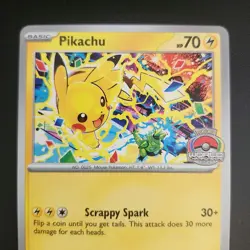 Pokemon Card English Pikachu WCS 2025 Anaheim World Championship Promo Overseas - Image 3