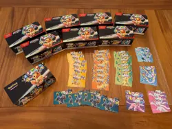 Pokemon Lot Of 8 Prismatic Surprise Boxes With 32 Dividers Empty No Packs - Image 1