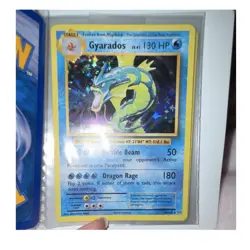 Gyarados 34/108 Evolutions Holo Rare Pokemon TCG Card 2016 English - Image 1