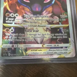 Pokemon Lucario VSTAR SWSH291 Sword & Shield Promo Cards Holo VSTAR Promo - Image 3