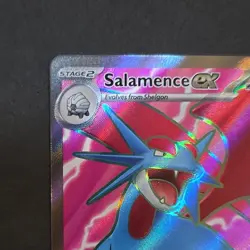 Pokemon Salamence ex 177/159 Sv09 Ultra Rare Full Art Holo EX Card - Image 2
