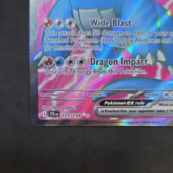 Pokemon Salamence ex 177/159 Sv09 Ultra Rare Full Art Holo EX Card - Image 3