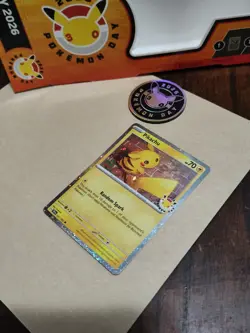 Pokemon TCG: 2026 Pokemon Day Collection Foil Promo Card & Limited Ed Coin - Image 1