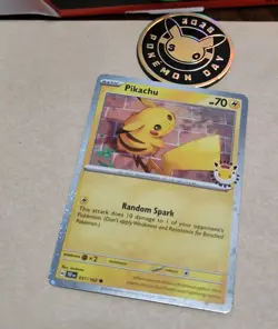 Pokemon TCG: 2026 Pokemon Day Collection Foil Promo Card & Limited Ed Coin - Image 2