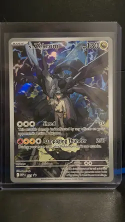 Mega Evolution Promos MEP N's Zekrom 031 Black Star Promo NM Pokemon Card - Image 1