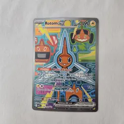 Rotom ex 126/094 Phantasmal Flames NM Pokemon Card – Full Art - Image 1