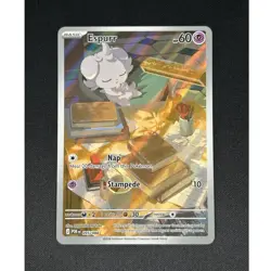 Pokemon Espurr 095/088 Holo Basic Card English 2026 Psychic TCG - Image 1