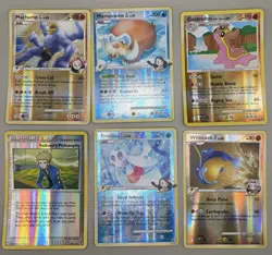 Pokemon Platinum Rising Rivals Reverse Holo Six Card Lot - Machamp Froslass NM - Image 1