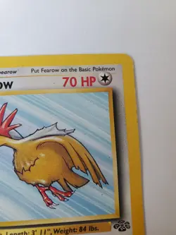 Fearow 36/64 1st Edition Jungle Set Pokemon Card WOTC Vintage Uncommon - Mp - Image 5