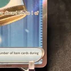Pokemon N's PP Up Trainer Full Art Foil Rare Card 262/217 ASC - Image 2