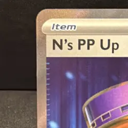Pokemon N's PP Up Trainer Full Art Foil Rare Card 262/217 ASC - Image 4