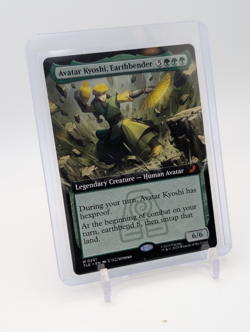 MTG - Avatar Kyoshi, Earthbender - Extended Art Mythic #201 Avatar: TLA (TLE) NM - Image 1