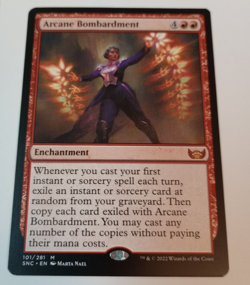 MTG Arcane Bombardment Streets of New Capenna - Image 1