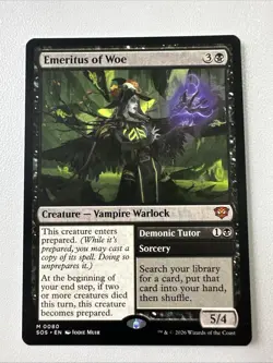Emeritus of Woe Secrets of Strixhaven Regular - Image 1