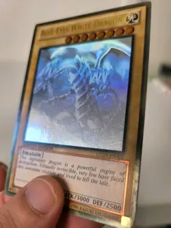 Blue-Eyes White Dragon - GLD5-EN001 *NM-MINT* Ghost Rare Yugioh Card - Image 5