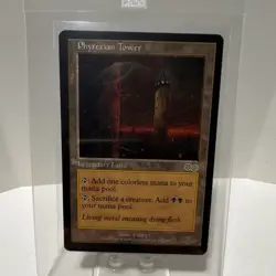 Wizards of the Coast Phyrexian Tower Urza's Saga Rare Colorless Land 1998 322 - Image 1