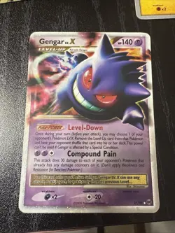 Pokemon Gengar TCG LV.X Platinum Arceus Holo Ultra Rare Card 97/99 - Image 1