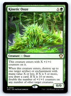 Kinetic Ooze - Secrets of Strixhaven Commander - MTG - Image 1