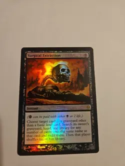 MTG Surgical Extraction x1 - NM - FOIL - New Phyrexia Promo - Image 1