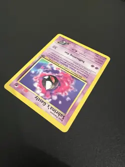 Sabrina’s Gastly 97/132 Gym Challenge Unlimited 2000 Pokemon Card Common NM - Image 5