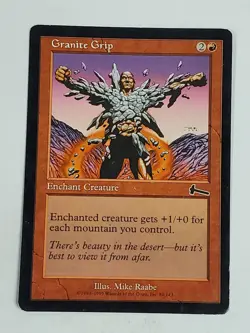MTG Granite Grip (Urza's Legacy/Red/C) - BGM - Image 1