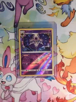 Reverse Holo Lunala 102/236 - Pokemon Cosmic Eclipse Card - NM - Image 1