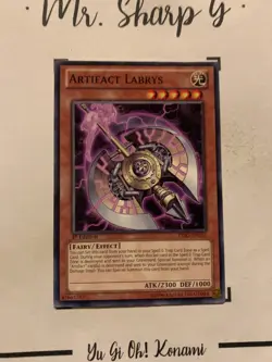 ARTIFACT LABRYS - 1st EDITION PRIO-EN016 ENGLISH Yu-Gi-Oh! CARD COMMON KONAMI - Image 3