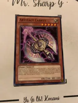 ARTIFACT LABRYS - 1st EDITION PRIO-EN016 ENGLISH Yu-Gi-Oh! CARD COMMON KONAMI - Image 4
