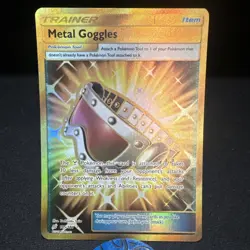 Metal Goggles - 195/181- Secret Rare - Team Up - Pokemon Card - NM/M - Image 1