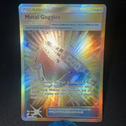 Metal Goggles - 195/181- Secret Rare - Team Up - Pokemon Card - NM/M - Image 2