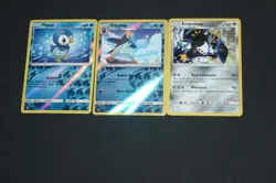 Pokemon Card Lot EX-LP Reverse Piplup,Prinplup Ultra Prism,Holo Empoleon Forbid+ - Image 1