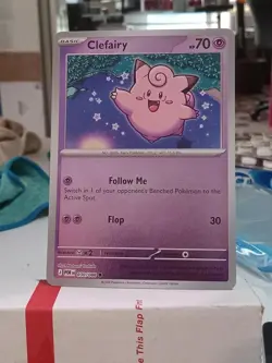 CLEFAIRY 030/088 POKEMON PERFECT ORDER ME03 REVERSE HOLO - Image 1