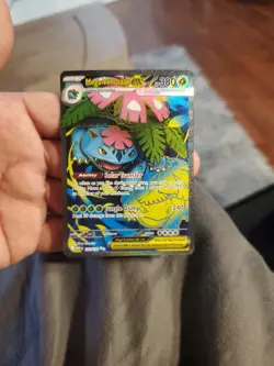 Pokemon Mega Venusaur ex Me01: Mega Evolution 155/132 Ultra Rare Full Art Holo - Image 3
