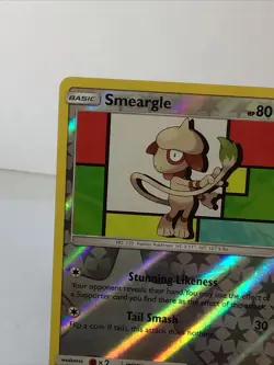 Pokemon Smeargle Card 157/214 Reverse Holo Rare Lost Thunder - Image 5