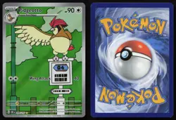 Pidgeotto 208/197 Illustration Rare Obsidian Flames Pokemon English NM - Image 3