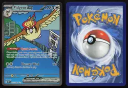 Pidgeot ex 225/197 Special Illustration Rare Obsidian Flames Pokemon English NM - Image 3