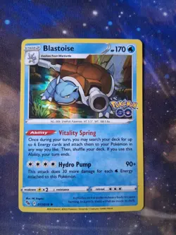 Blastoise 017/078 Pokemon GO Holo - Image 1