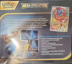 New Pokemon TCG: Mega Evolution Factory Sealed ETB Lucario - Image 2