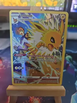 Jolteon TG04/TG30 Swsh09 Trainer Gallery Pokemon TCG Brilliant Stars NM- - Image 1