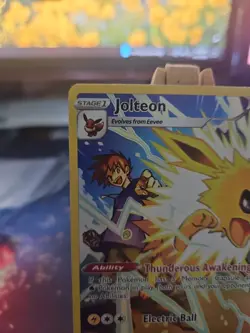 Jolteon TG04/TG30 Swsh09 Trainer Gallery Pokemon TCG Brilliant Stars NM- - Image 2