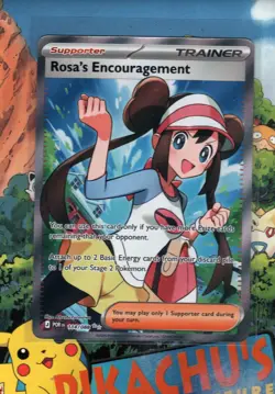 Pokemon TCG Rosa's Encouragement - 114/088 - ME03: Perfect Order NM/M - Image 1