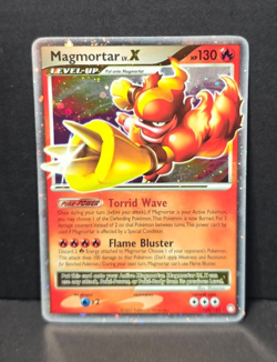 Magmortar Lv.X - 123/123 Mysterious Treasures Holo Rare - MP - POKEMON TCG - Image 1