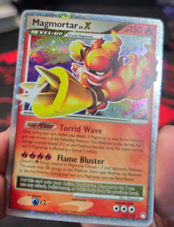 Magmortar Lv.X - 123/123 Mysterious Treasures Holo Rare - MP - POKEMON TCG - Image 3
